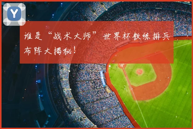 谁是“战术大师”世界杯教练排兵布阵大揭秘！